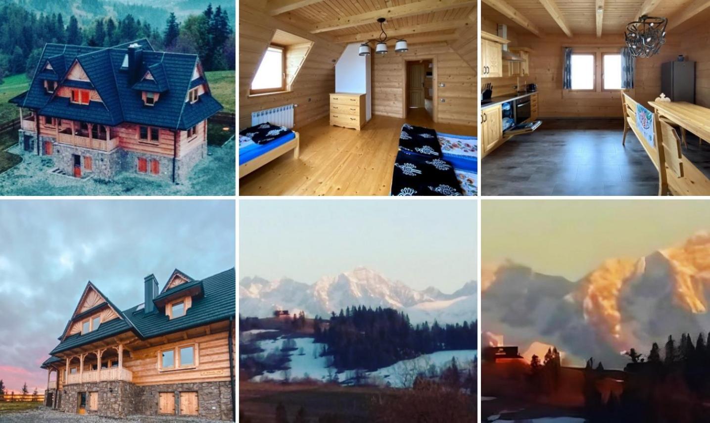 Dom Z Widokiem Na Wierchy - Panorama Na Tatry - Traditional Folk House Gliczarow